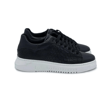 Sneakers cocco nera suola army - FLAG STORE